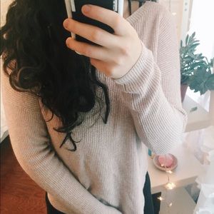 Pink Express Sweater